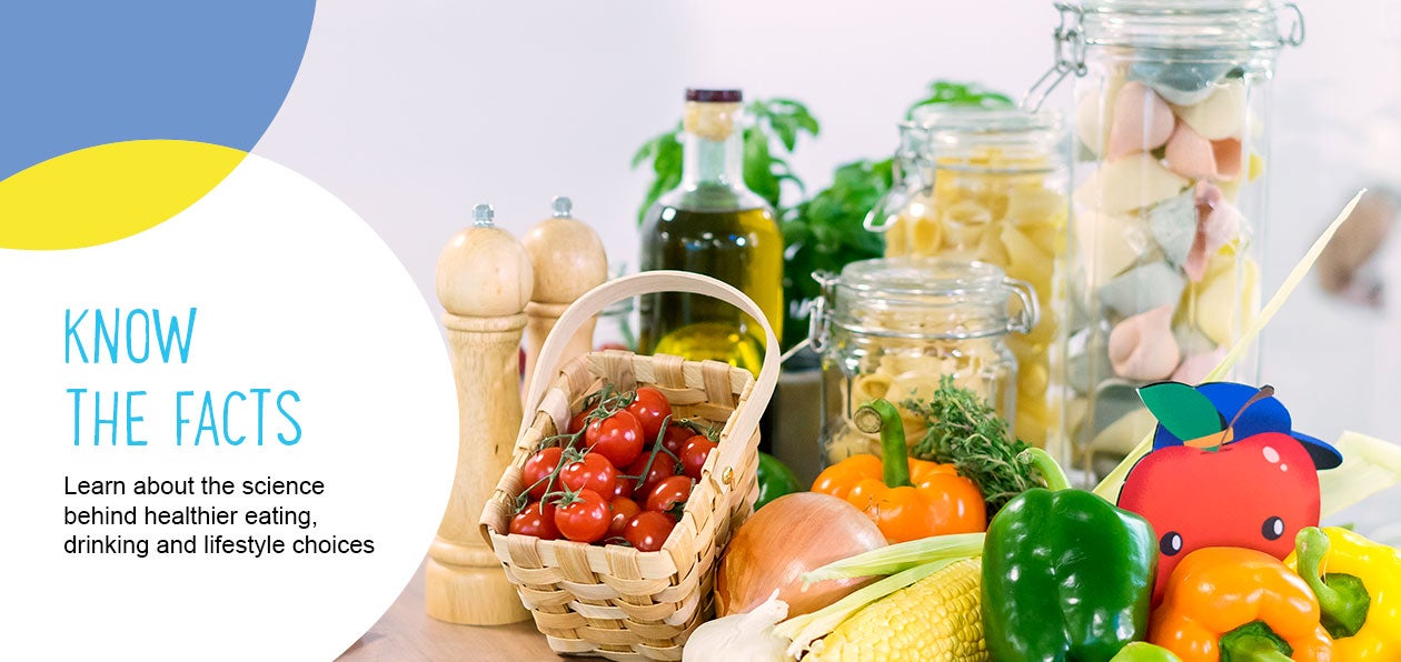 Learn about the science behind healthier eating, drinking and lifestyle choices.