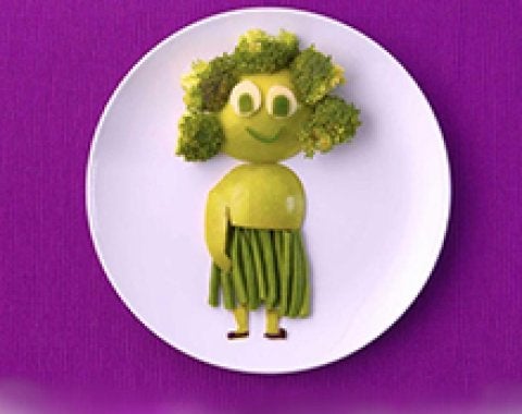 green veggie lady