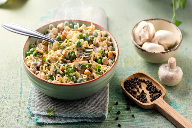 Chicken and Mushroom Noodles Chicken and Mushroom Noodles
